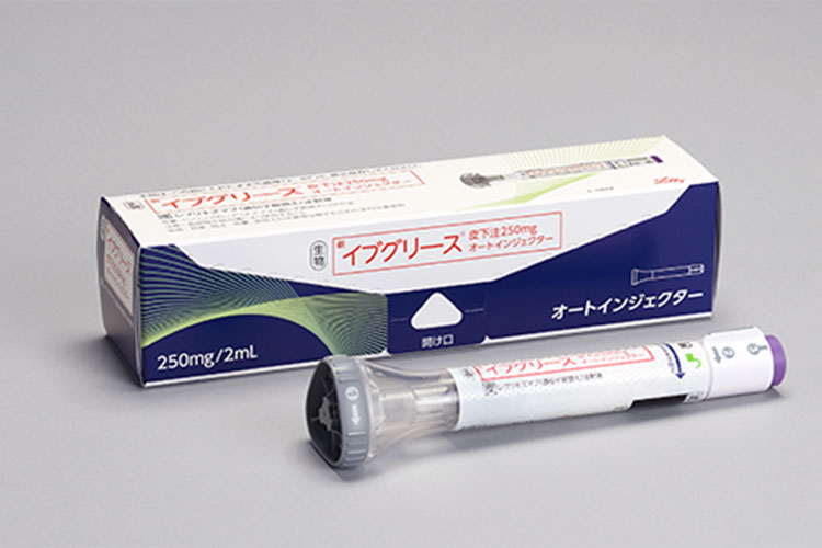 既存治療で効果不十分なアトピー性皮膚炎治療薬 イブグリース &reg;02